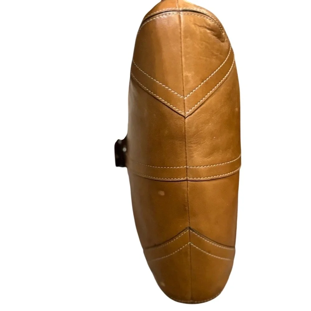 Coach Vintage Y2K Soho Glovetanned Flap Buckle Shoulder Bag Tan 9480 2003 - Picture 12 of 14